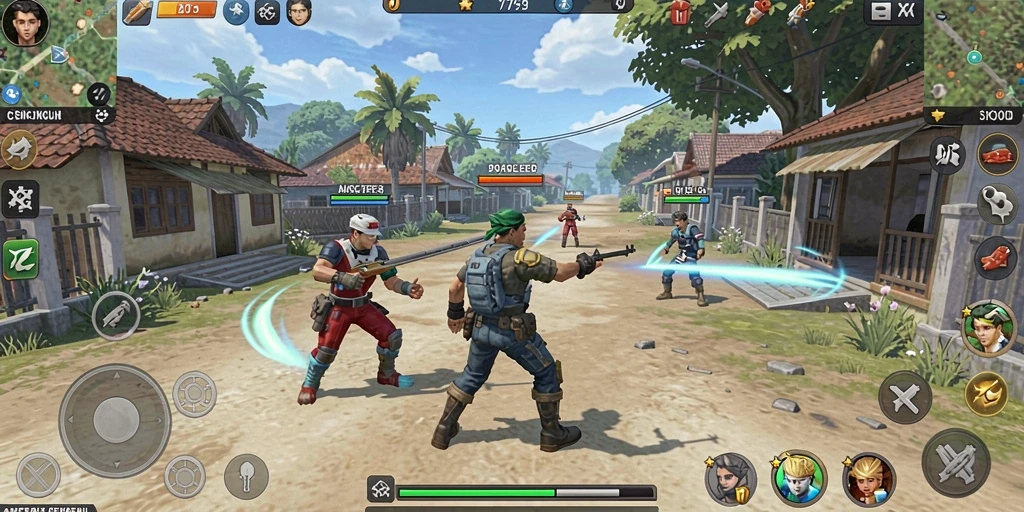 Visual menawan saat memasuki level baru.
