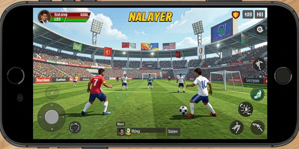 Tangkapan layar menunjukkan pemandangan menakjubkan dalam game.