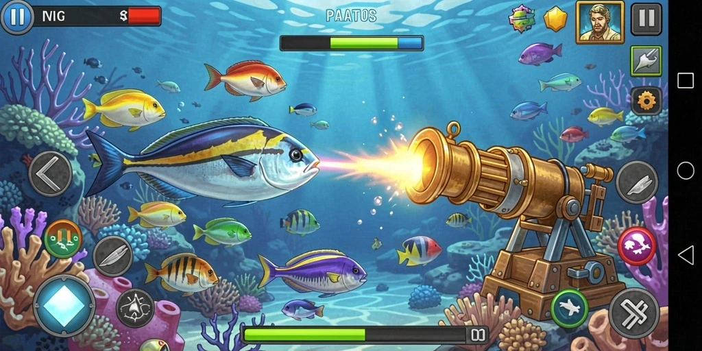Tampilan utama IDRGAME yang menarik dan penuh warna.