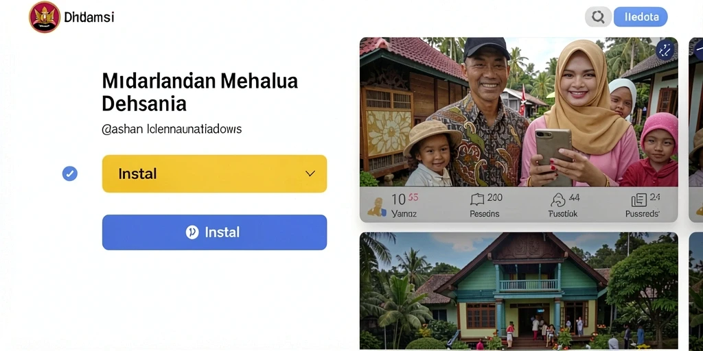 Tampilan antarmuka yang ramah pengguna.