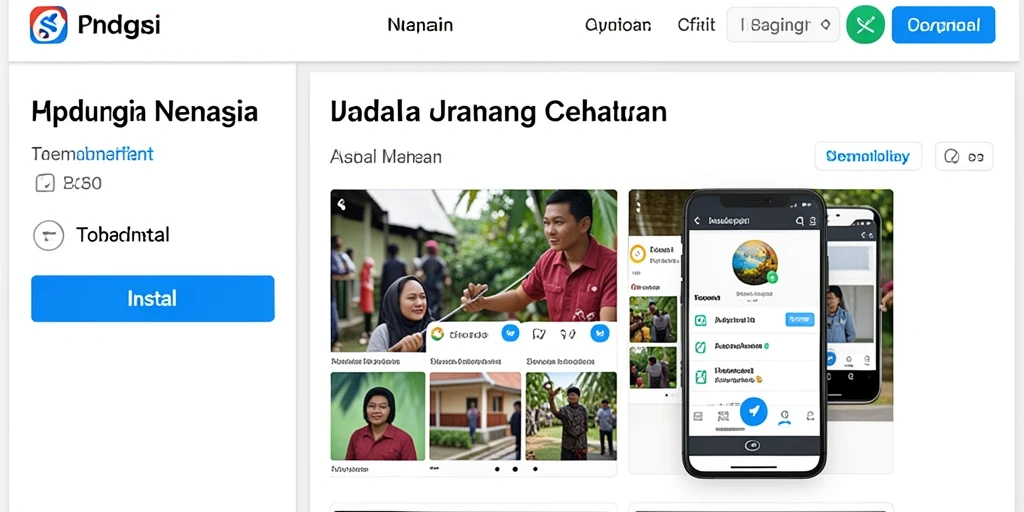 Tampilan antarmuka yang menarik dan modern.