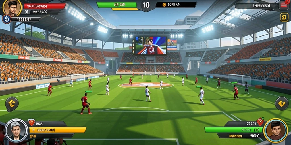 Tampilan antarmuka LUCKYRP yang menarik dan user-friendly.