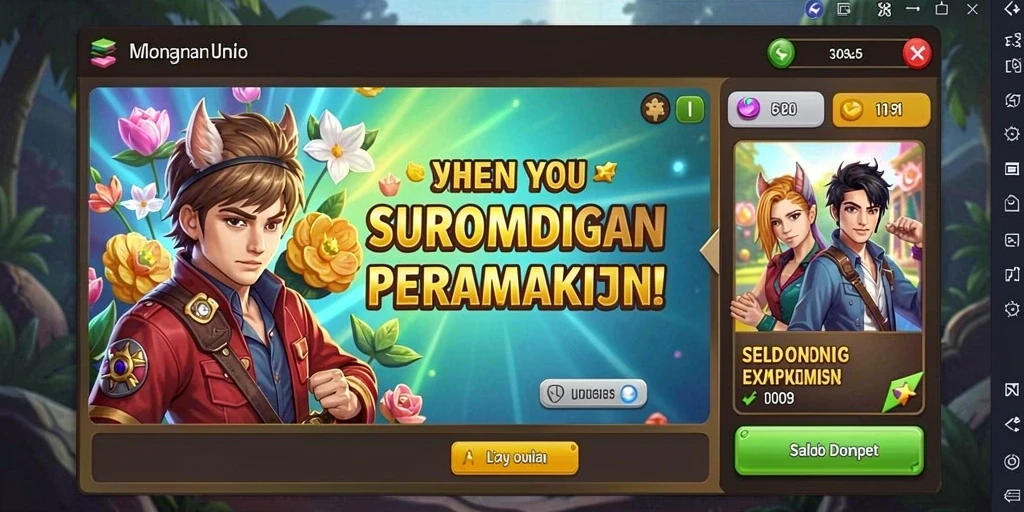 Tampilan antarmuka yang menarik dan user-friendly.