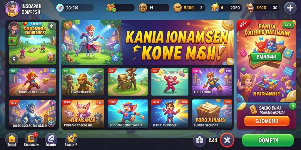 Tampilan antarmuka yang menawan dan mudah digunakan.