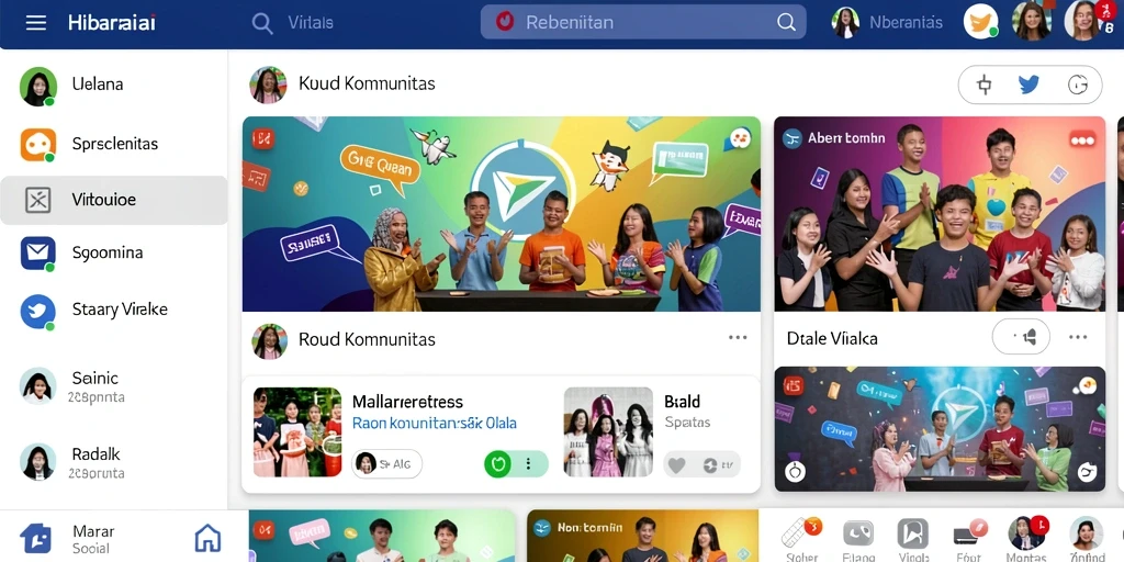 Tampilan antarmuka yang user-friendly.