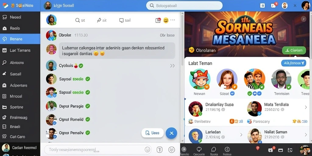 Screenshot menunjukkan tampilan permainan slot yang menarik.