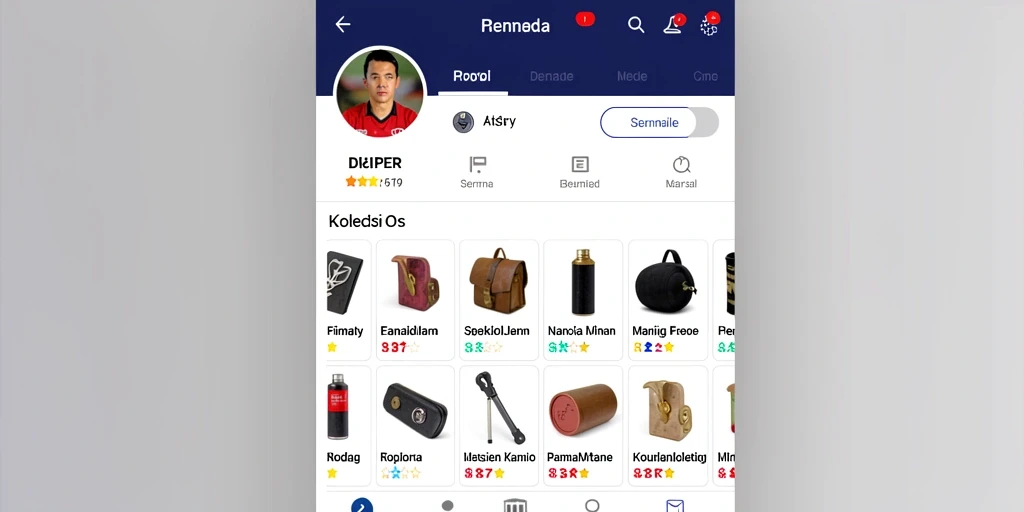 Tampilan antarmuka yang menarik dan mudah dinavigasi.