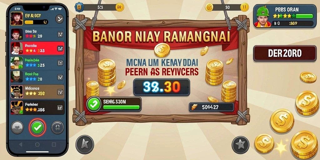 Tangkapan layar menampilkan petualangan mendebarkan dalam game.