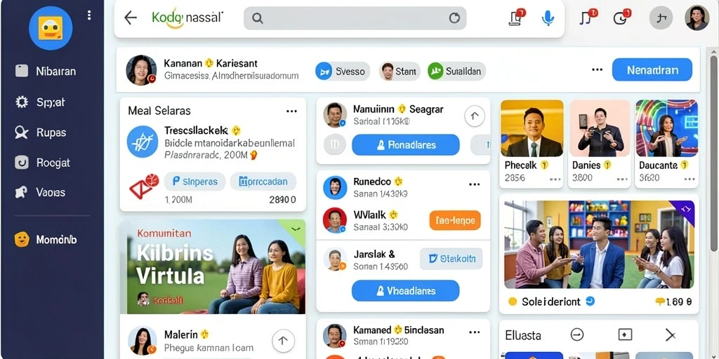 Tampilan antarmuka yang menarik dan user-friendly.
