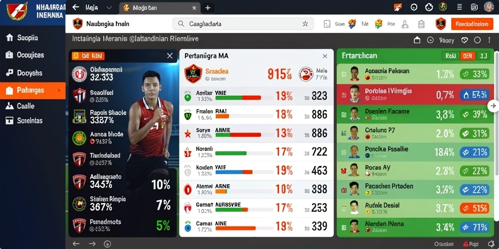 Menampilkan antarmuka aplikasi yang mudah dinavigasi.
