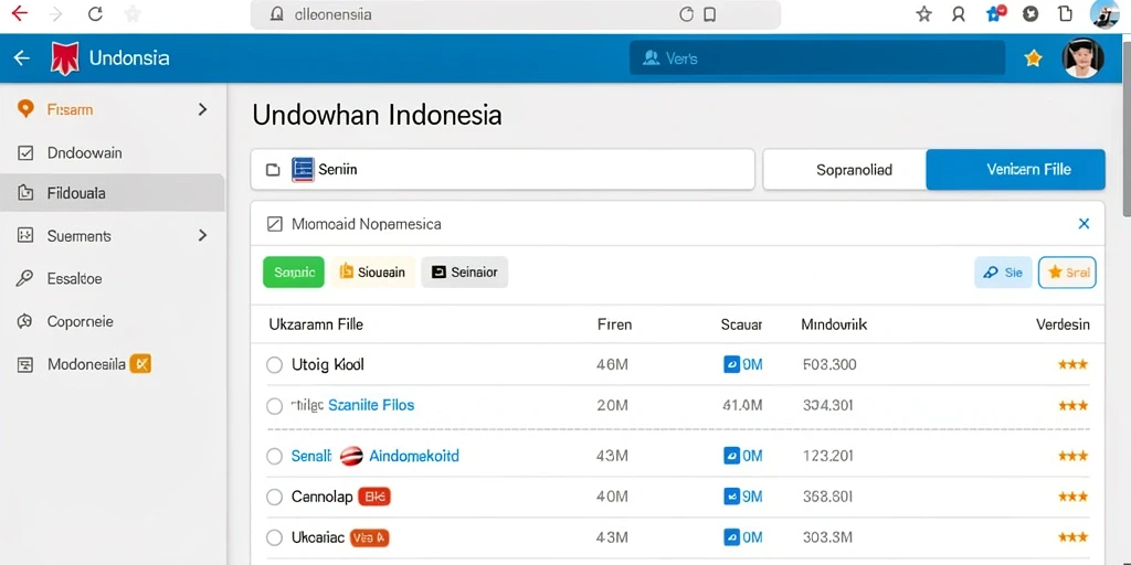 Tampilan antarmuka yang intuitif dan menarik.