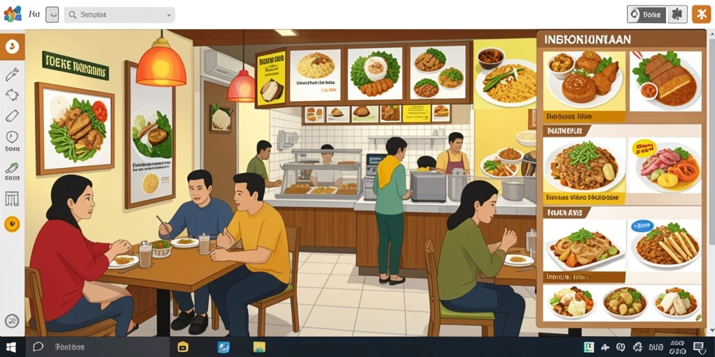 Tampilan antarmuka yang user-friendly.