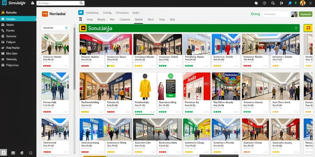 Tampilan antarmuka yang user-friendly dan mudah dinavigasi.
