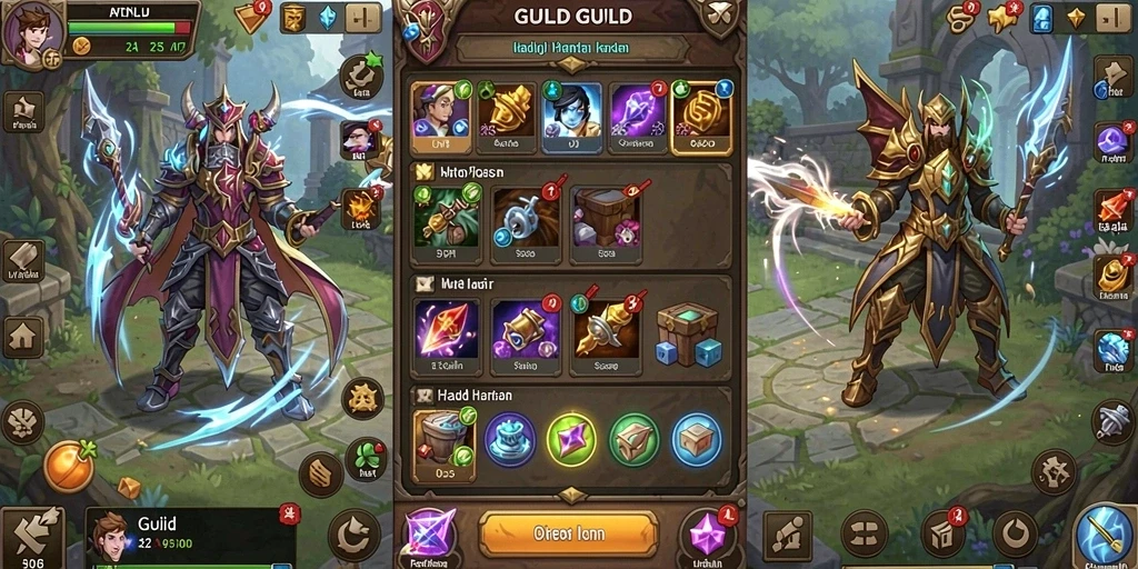 Screenshot: Tampilan karakter utama yang menakjubkan.