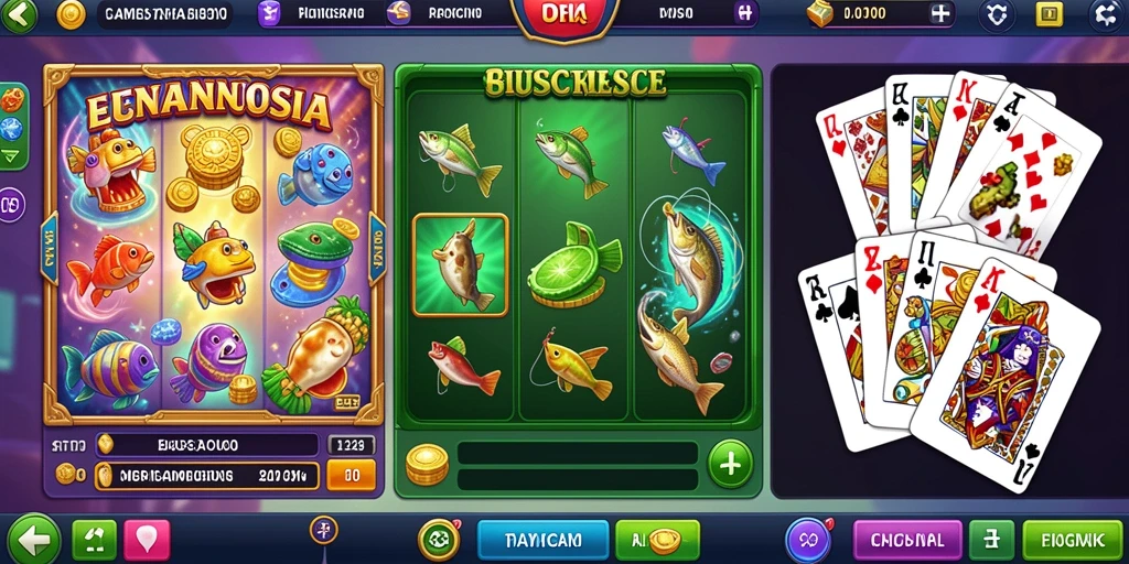 Screenshot menampilkan antarmuka utama game TTT888 yang menarik.
