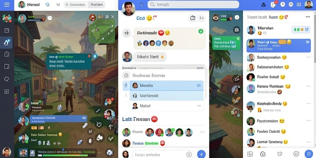 Screenshot menampilkan gameplay seru dalam balapan.